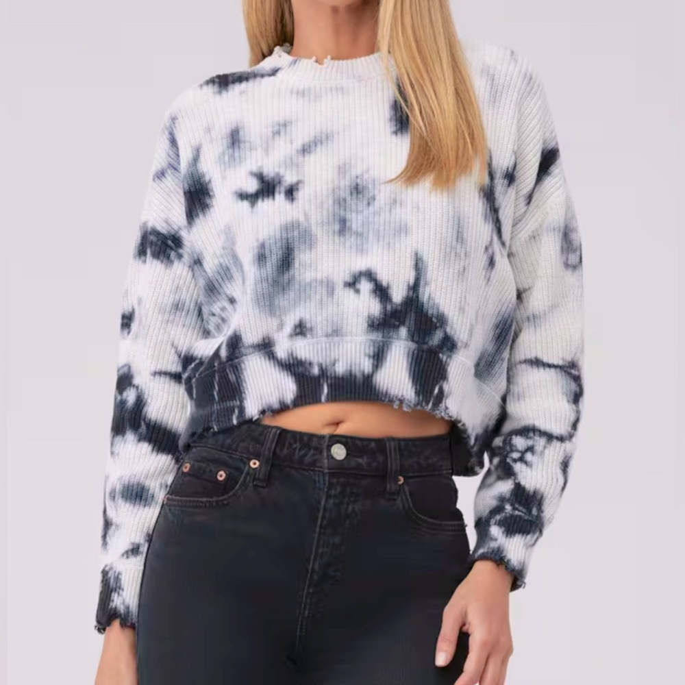 PISTOLA | Distressed Tie-Dye | Sweater | NWOT